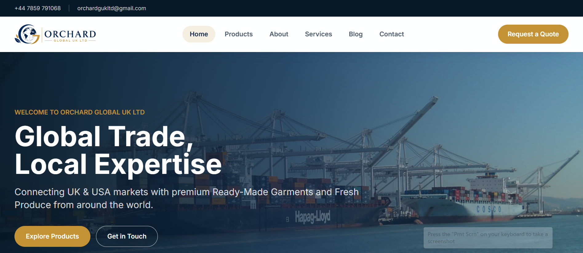 Orchard Global UK Ltd